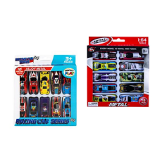 Die Cast Car Set of 10 Racers - 7cm each